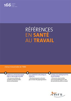 Utilisation des composés organiques volatils urinaires non métabolisés comme biomarqueurs pour évaluer les polyexpositions professionnelles