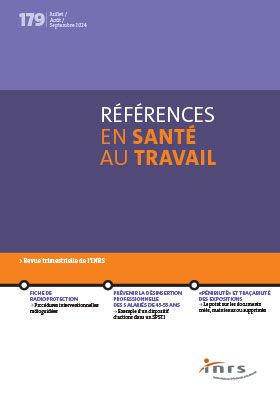 Les enjeux de l\'arrivée de nouveaux acteurs sur le terrain de la prévention des risques professionnels. Retours d\'un atelier de recherche